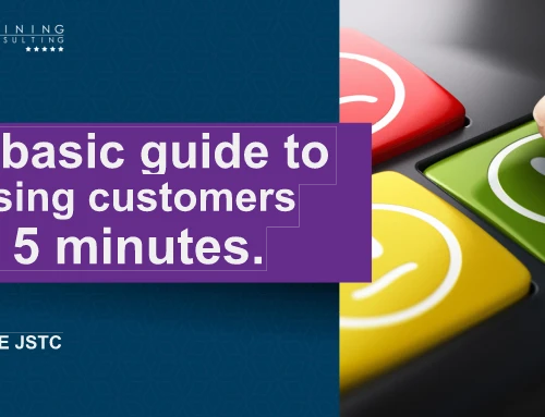 Basic guide to lose customers in 5 minutes.