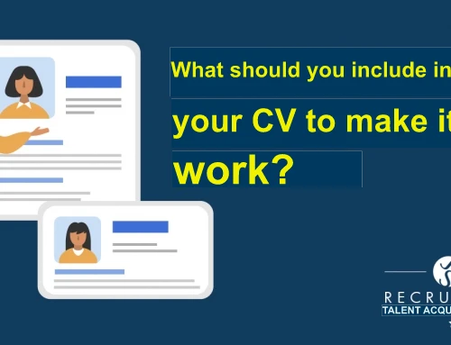 What to put in your CV to make it work?