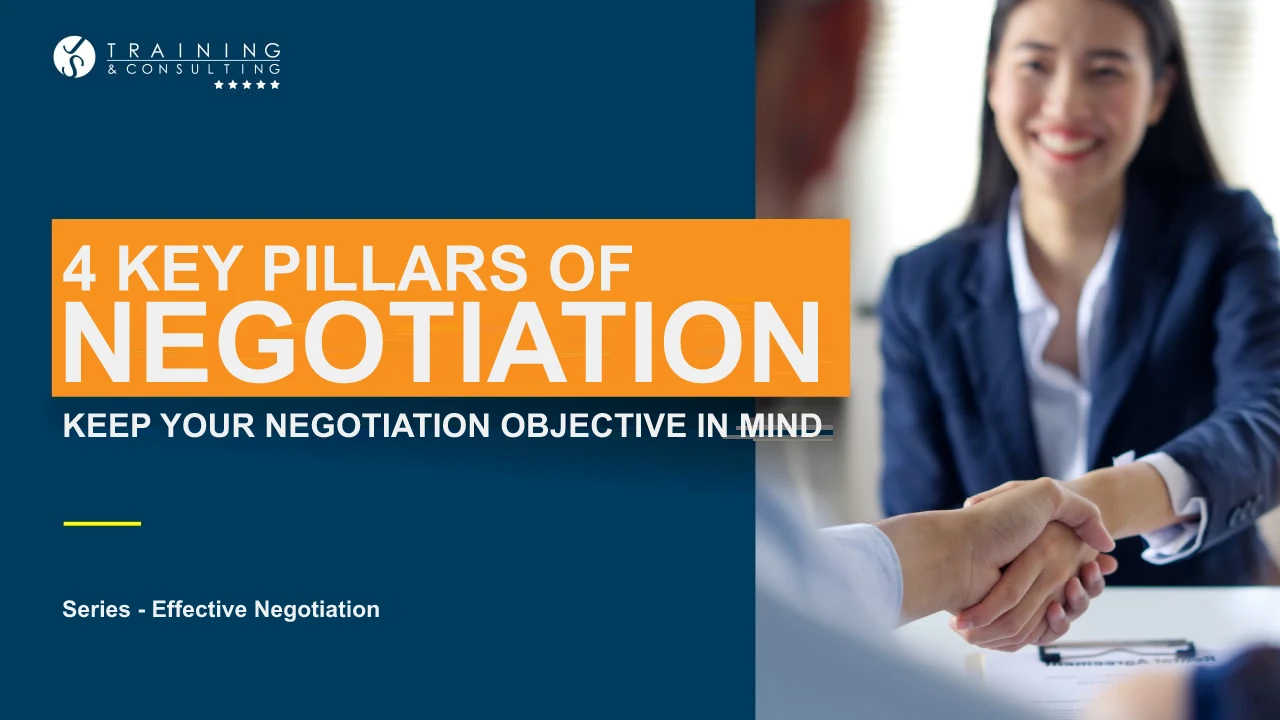 Discover the 4 key pillars for negotiations
