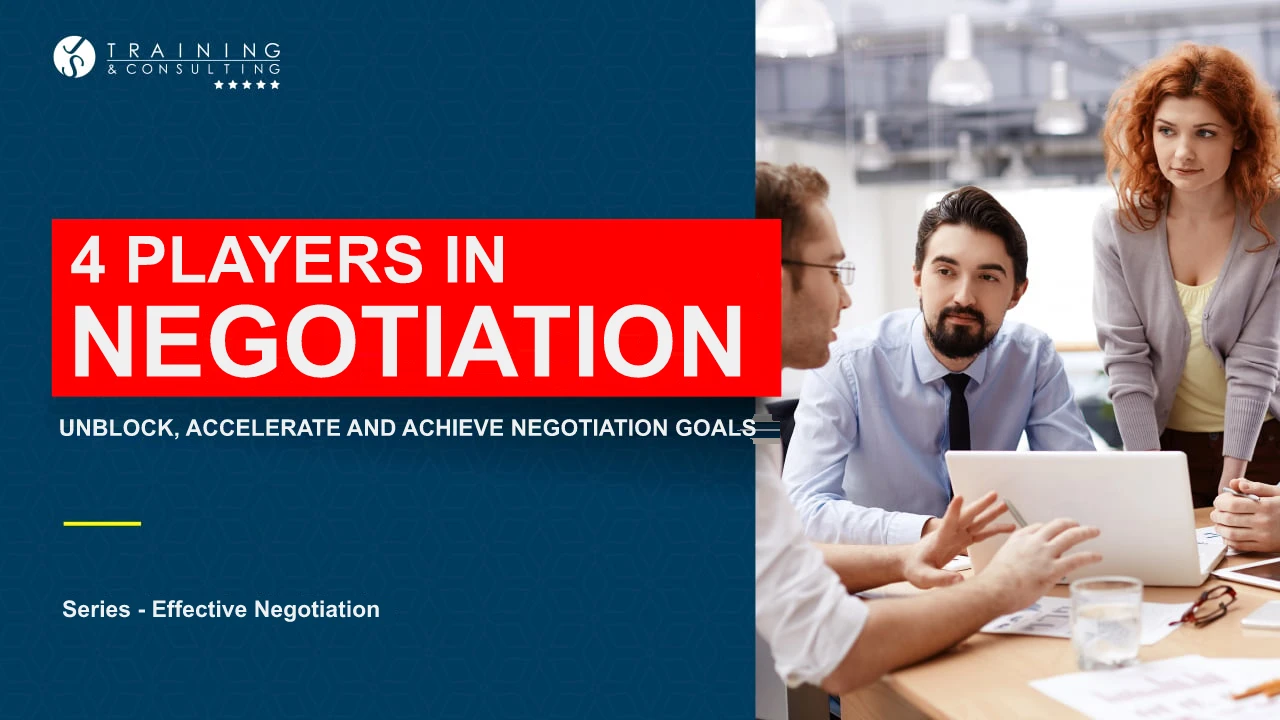 The 4 players of the negotiation