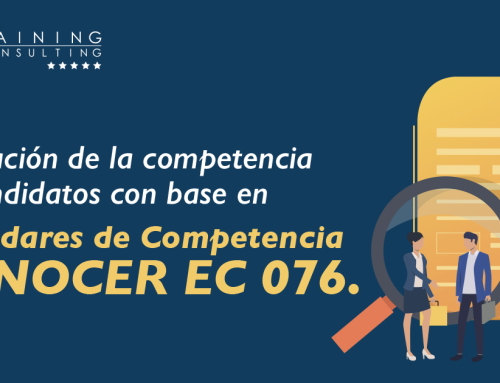 Evaluación de la competencia de candidatos con base en Estándares de Competencia CONOCER EC 076.